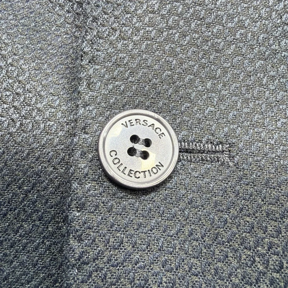 GIANNI VERSACE Collection Sport Coat Blazer Men 40R US / 50 EU Bamboo Patterned